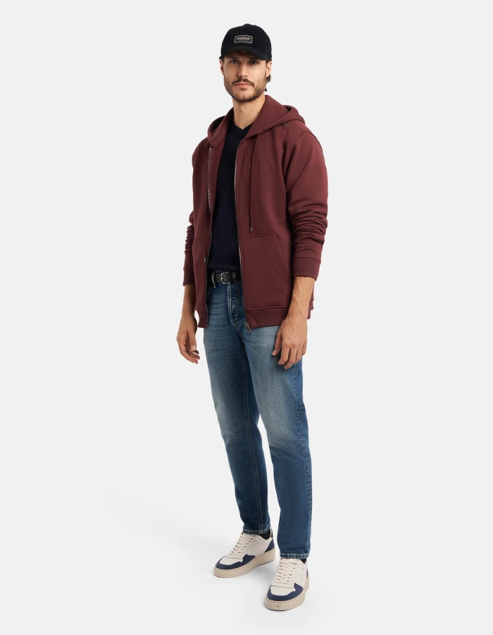 Jeans Brighton carrot in denim fisso