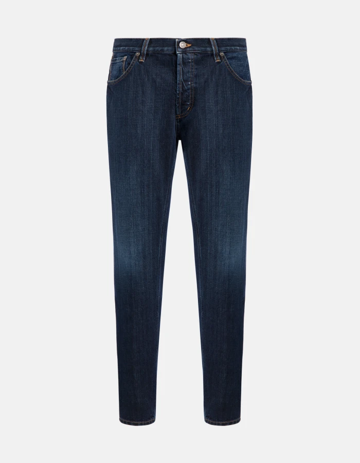 Carrot-Fit-Jeans Brighton aus Rigid Denim