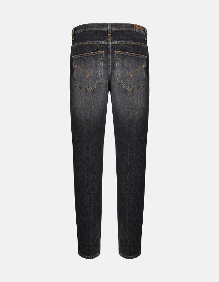 Brighton carrot-cut jeans in recycled rigid denim