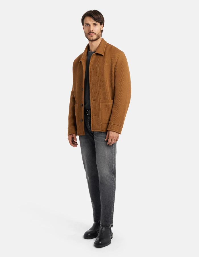 Jeans Brighton carrot in denim stretch cotone e lyocell