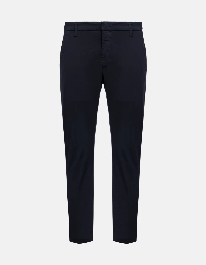 Alfredo slim-fit trousers in compact gabardine
