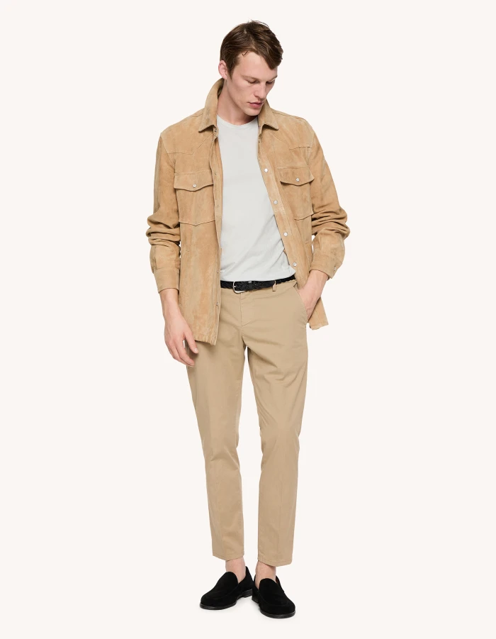 Pants DONDUP Men color Brown