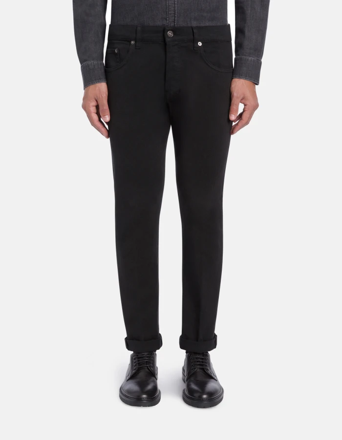 Icon regular-fit jeans in stretch bull denim