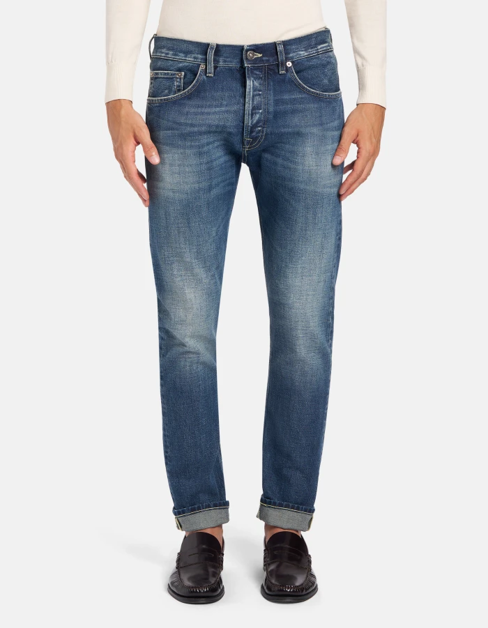 Jeans Icon regular in denim fisso