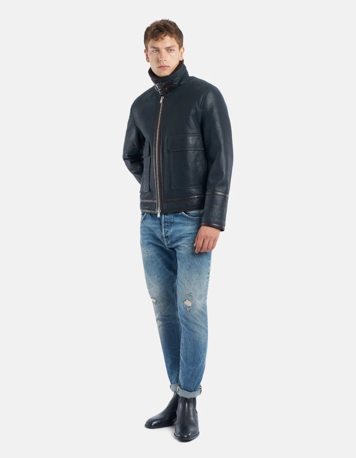 Jeans Icon regular in denim fisso