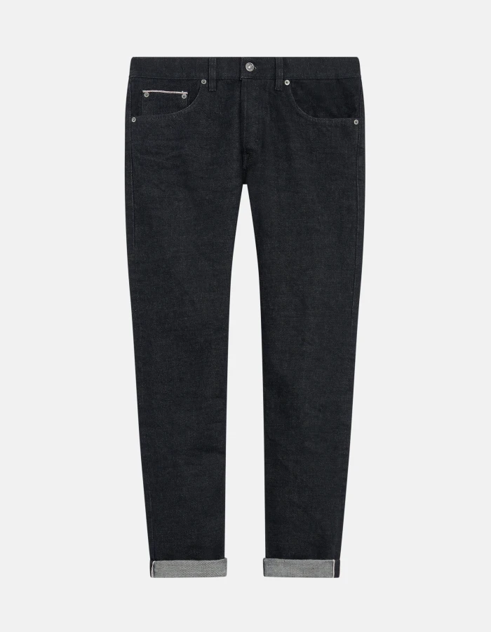 Jeans Icon regular in denim fisso cimosato