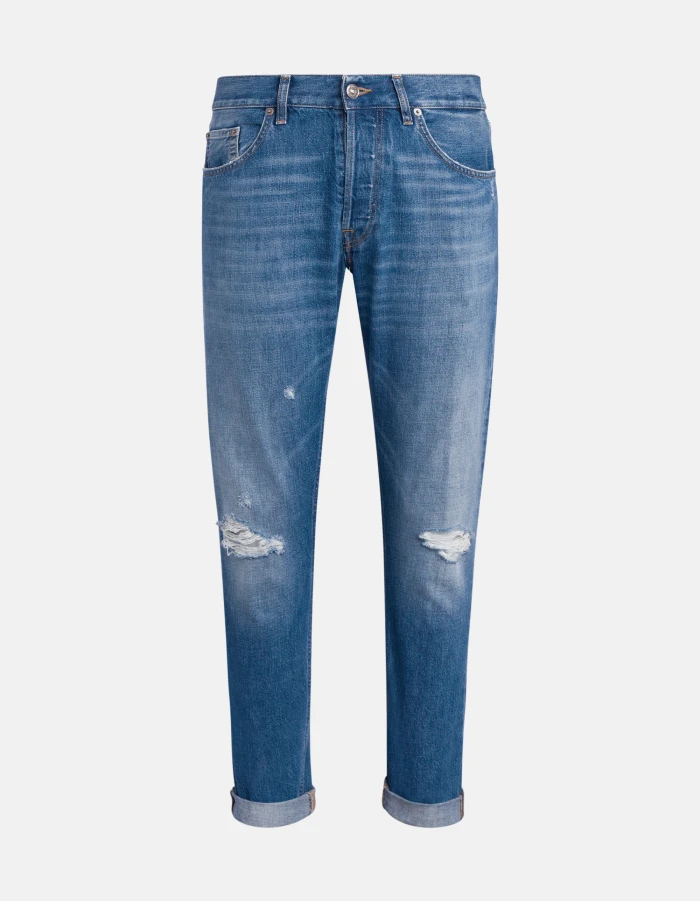 Regular-Fit Jeans Icon aus Rigid Denim