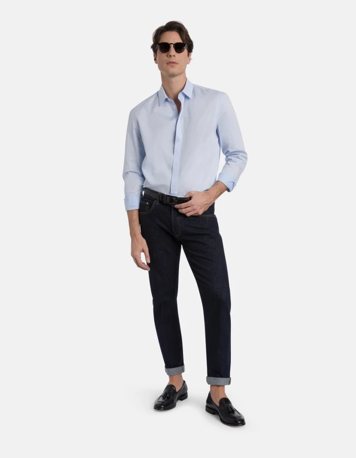 Regular-Fit Jeans Icon aus Stretch-Denim