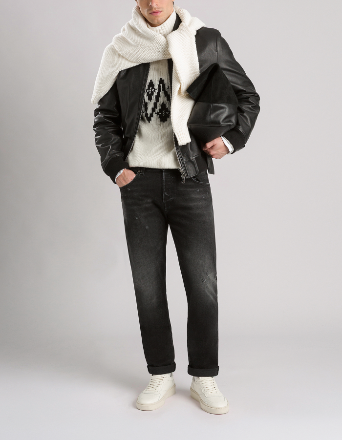 Icon slim-fit jeans in stretch denim