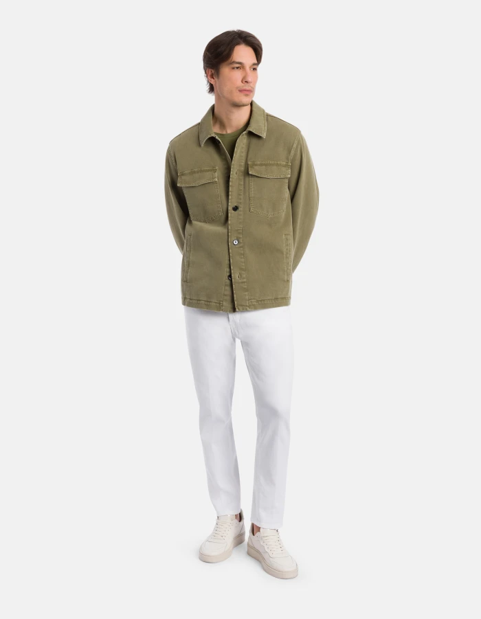 Dian carrot-cut jeans in stretch bull denim