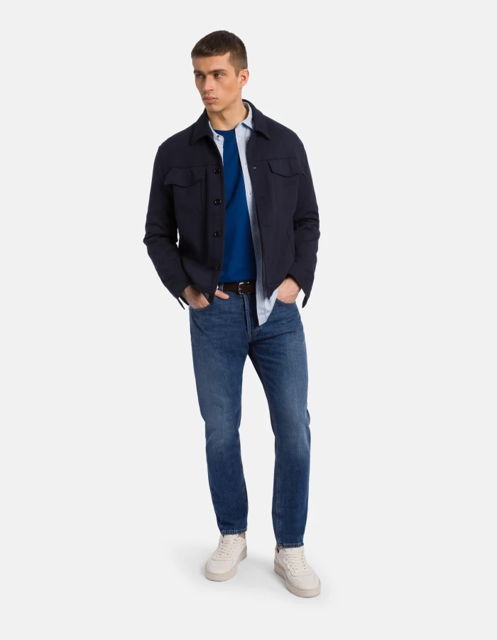 Carrot-Fit Jeans Dian aus Rigid Denim