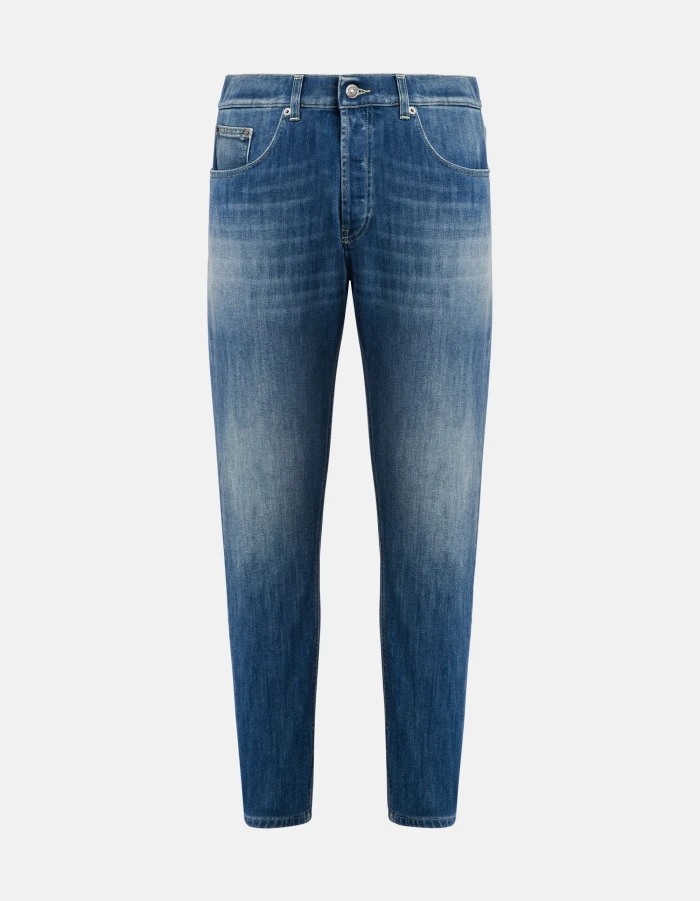 Carrot-Fit Jeans Dian aus Stretch-Denim