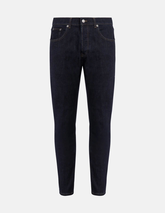 Carrot-Fit Jeans Dian aus Stretch-Denim