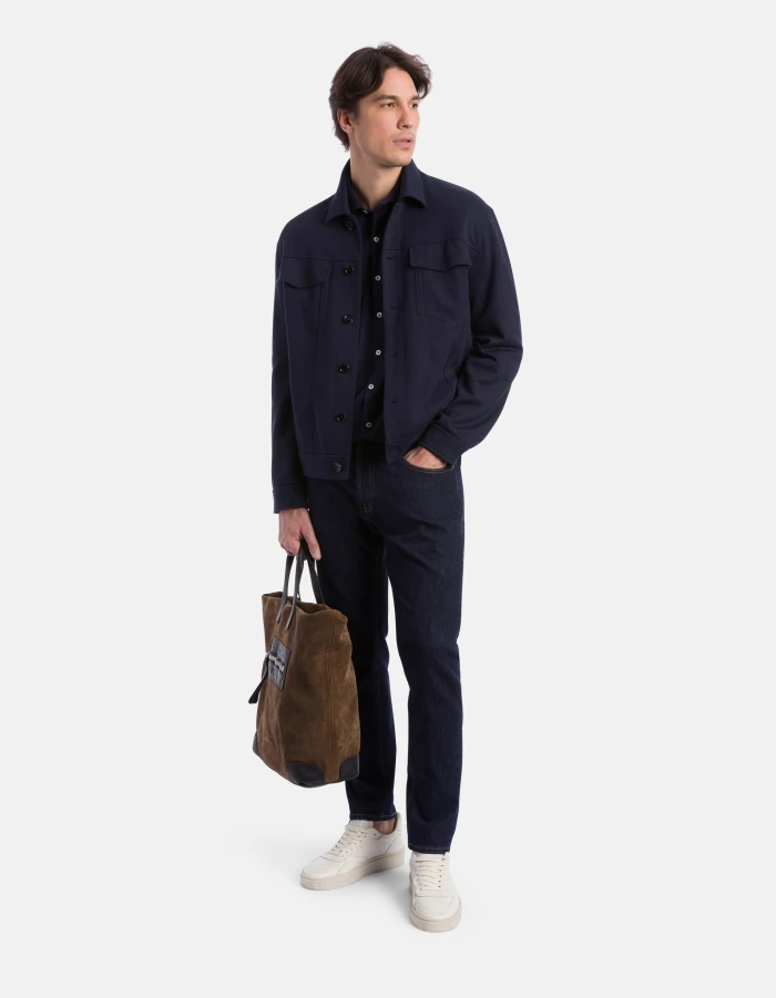 Carrot-Fit Jeans Dian aus Stretch-Denim