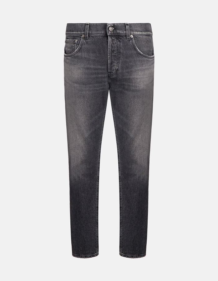 Dian carrot jeans in stretch cotton and lyocell denim