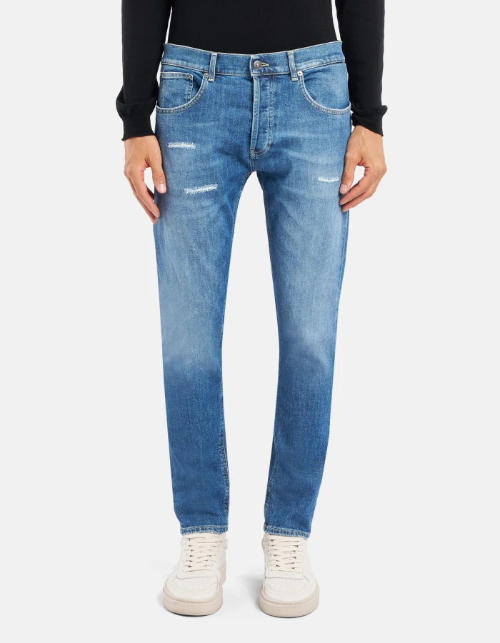 Jeans Dian carrot in denim stretch responsabile