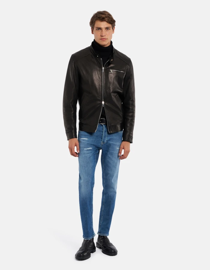 Dian carrot-fit jeans in sustainable stretch denim