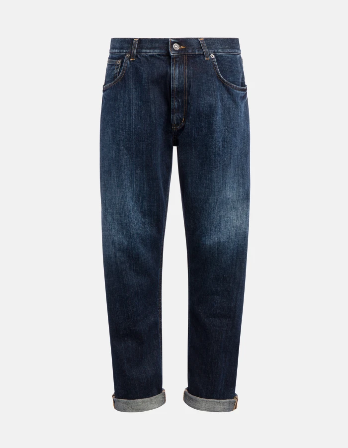 Loose-Fit Jeans Ervin aus Rigid Denim