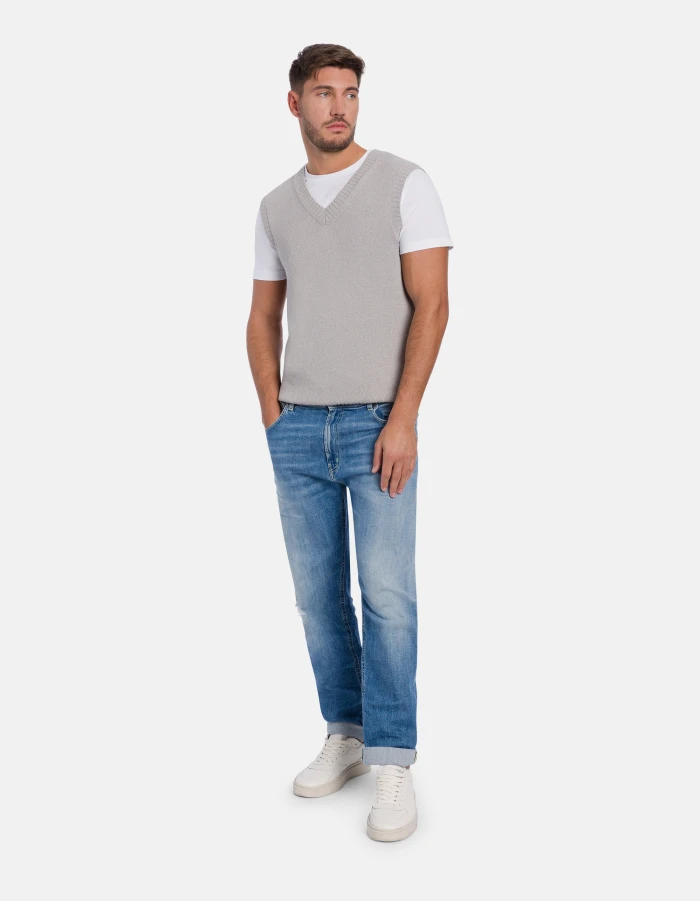 Ervin loose-fit jeans in stretch denim