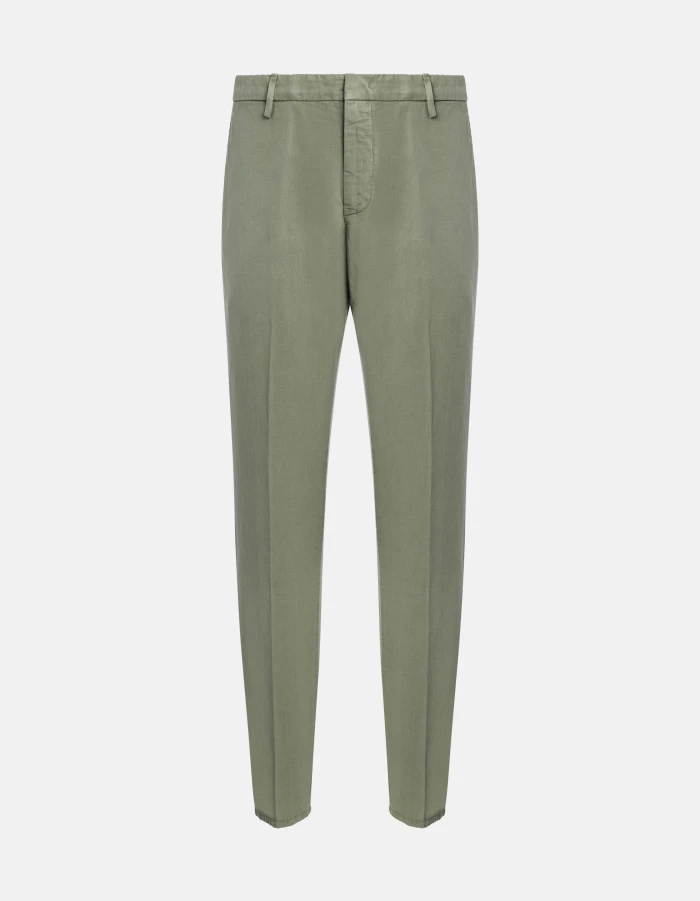 Ral regular-fit trousers in linen and lyocell