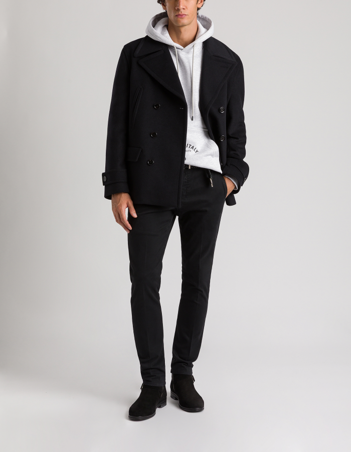 Ral regular-fit trousers in warm hand gabardine