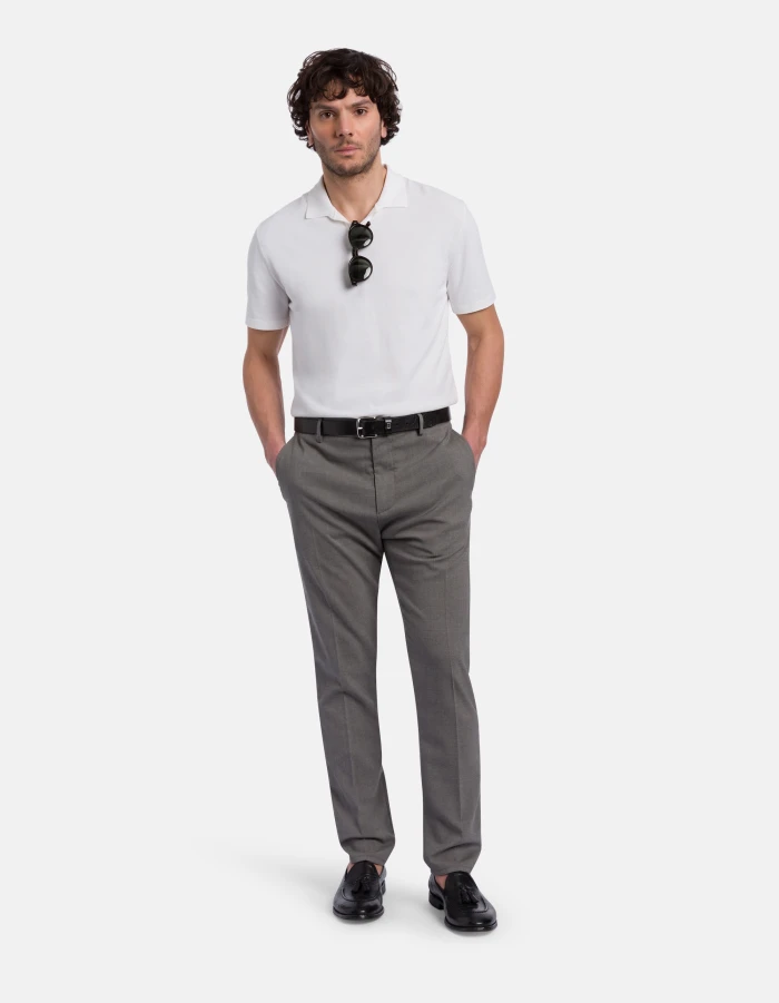 Ral regular-fit trousers in cool wool