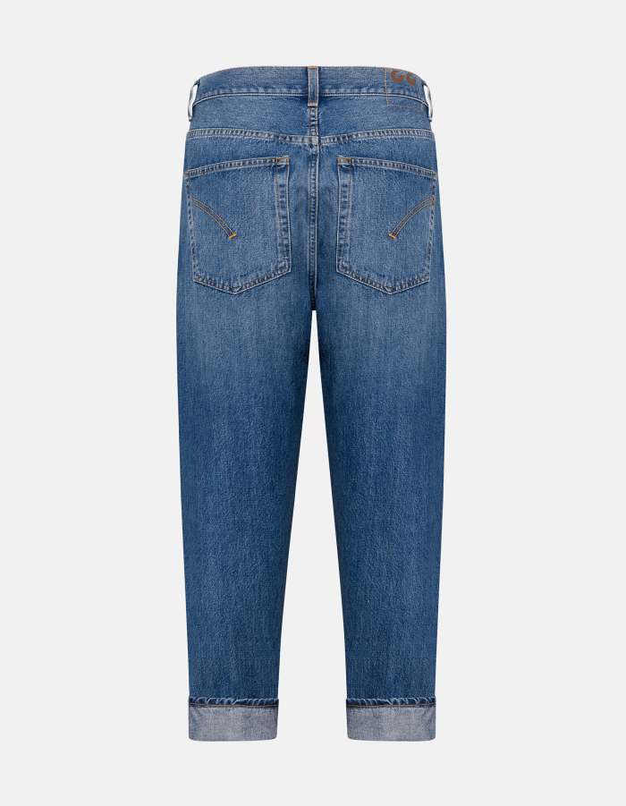 Paco loose-fit jeans in rigid denim