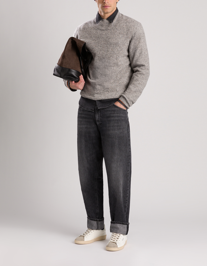 Loose-Fit Jeans Paco aus recyceltem Rigid Denim