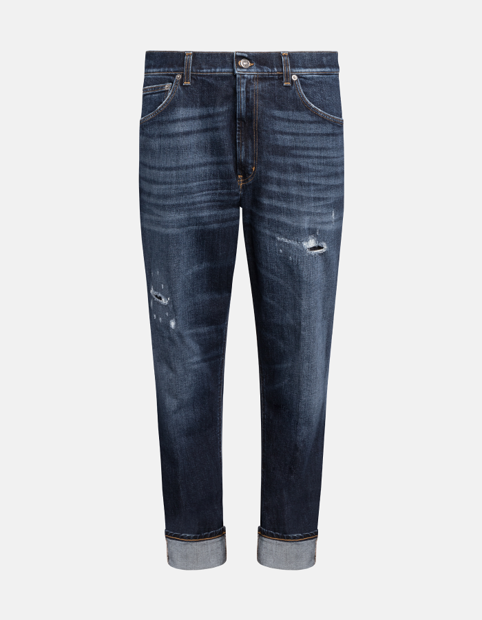 Paco loose-fit jeans in stretch denim