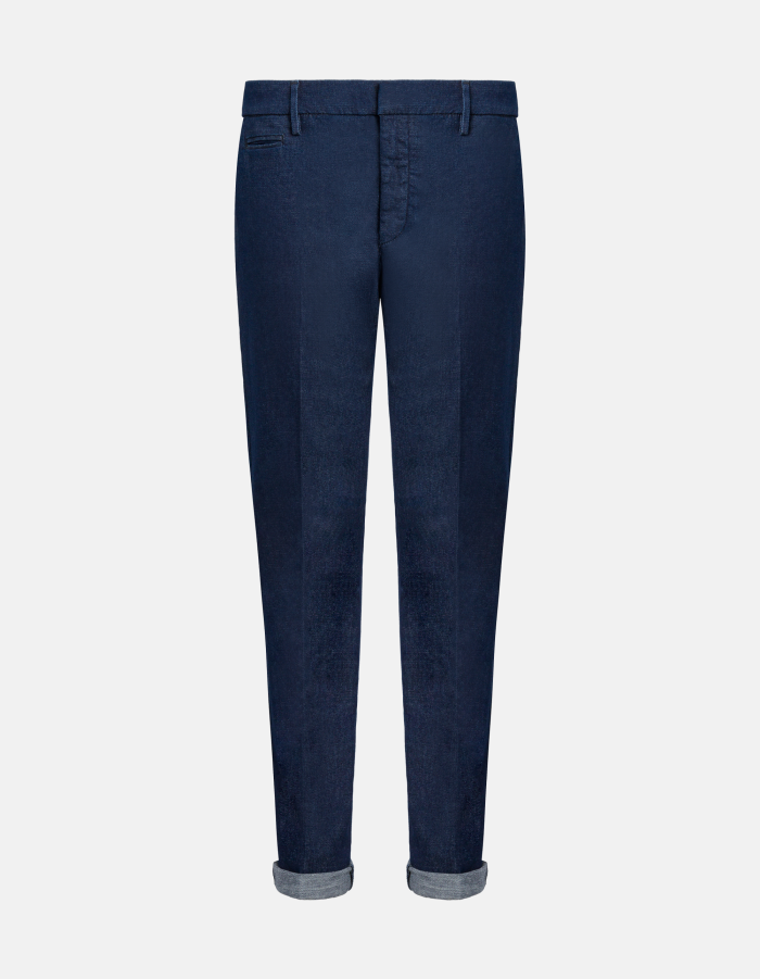 Joe carrot-fit trousers in stretch denim