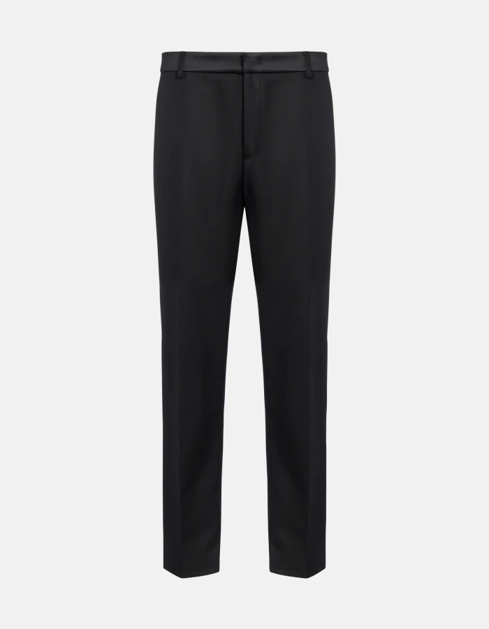 James loose-fit trousers in wool gabardine