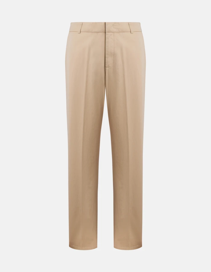 James loose-fit trousers in cotton gabardine