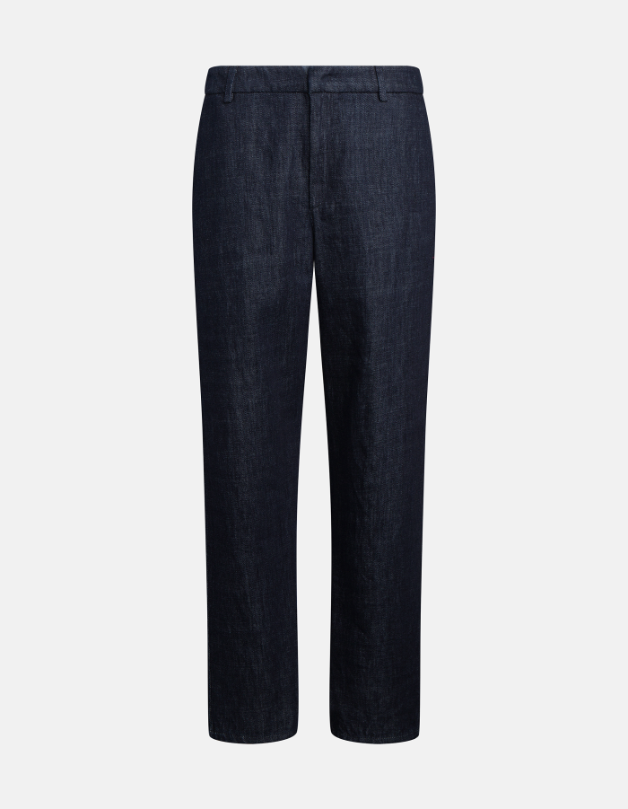 James loose-fit trousers in responsible rigid denim