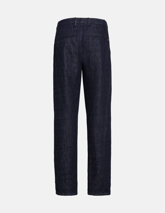 James loose-fit trousers in responsible rigid denim