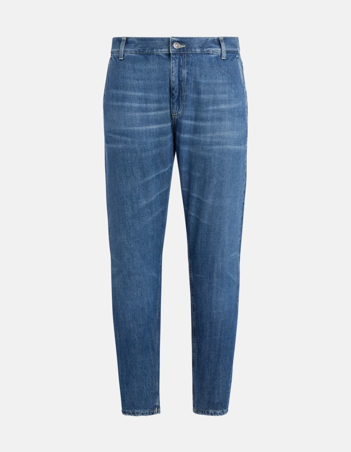 Carrot-Fit Jeans Jeff aus recyceltem Rigid Denim