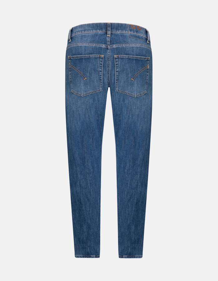Jeff carrot-fit jeans in stretch denim
