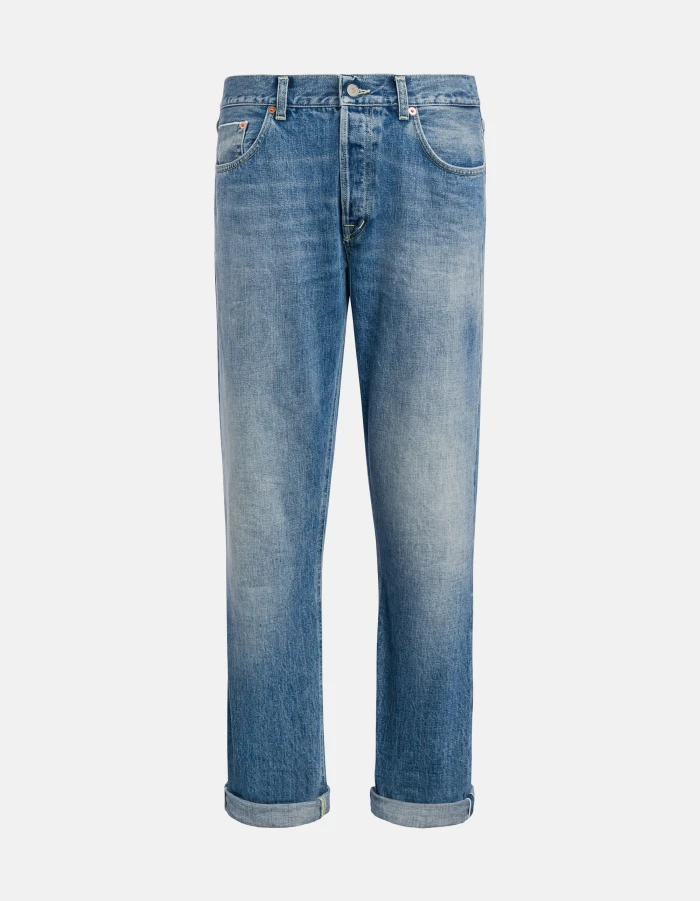 Bray regular-fit jeans in rigid selvedge denim