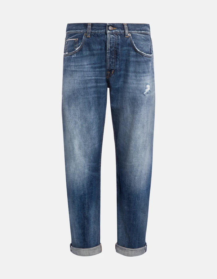 Bray regular-fit jeans in rigid selvedge denim