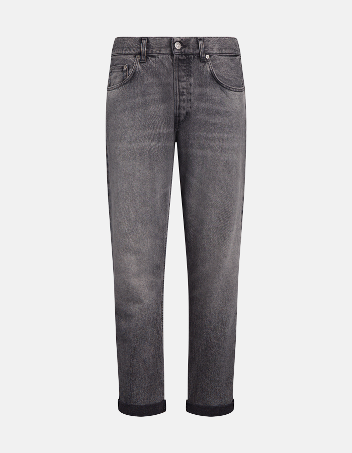 Bray regular-fit jeans in sustainable rigid denim
