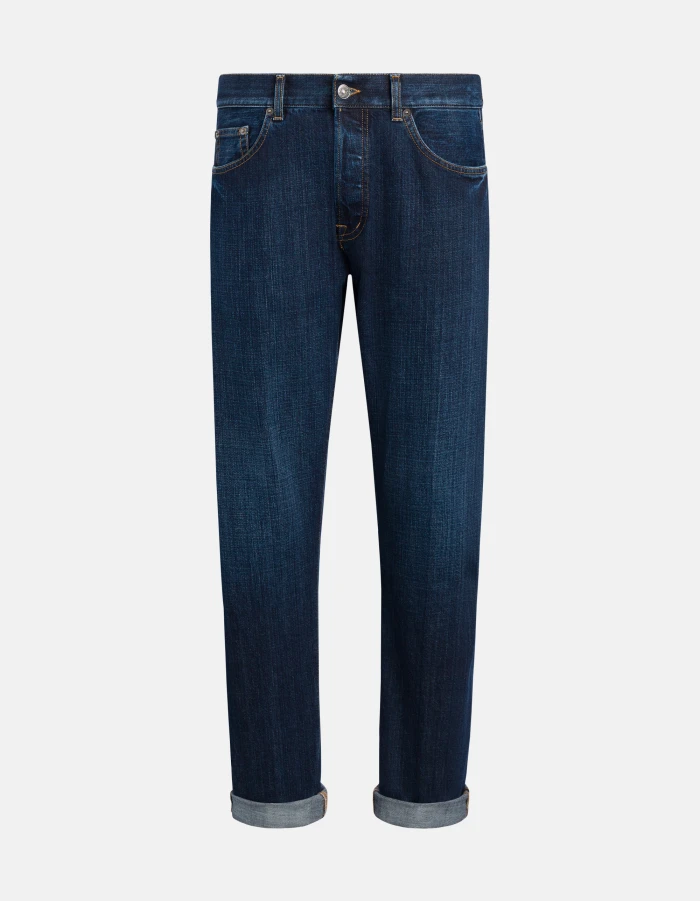 Bray regular-fit jeans in rigid denim