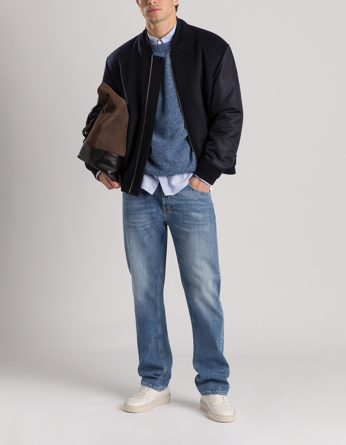 Jeans Bray mit normaler Passform aus Stretch-Denim