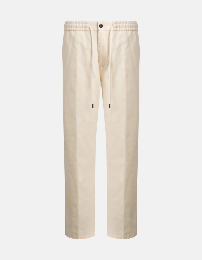 Noel joggers in cotton crepe
