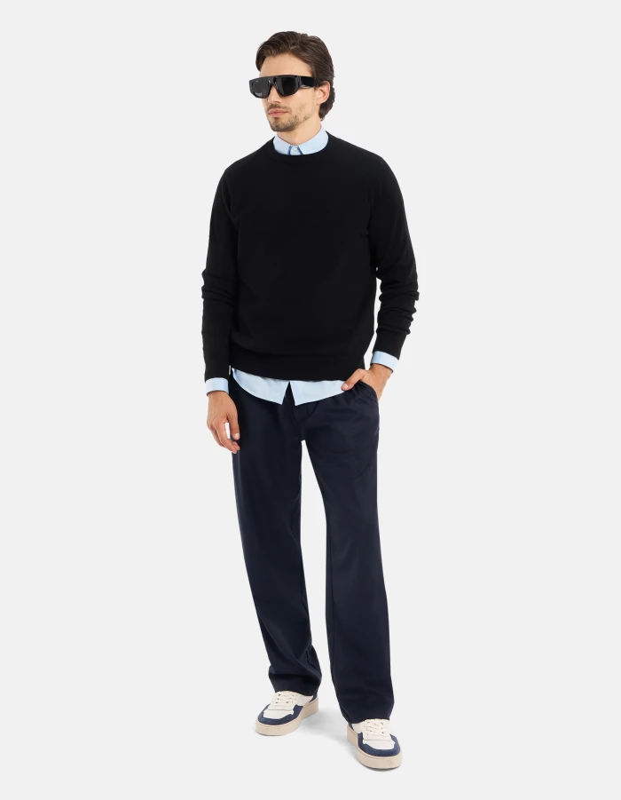 Pantaloni Noel jogger in flanella