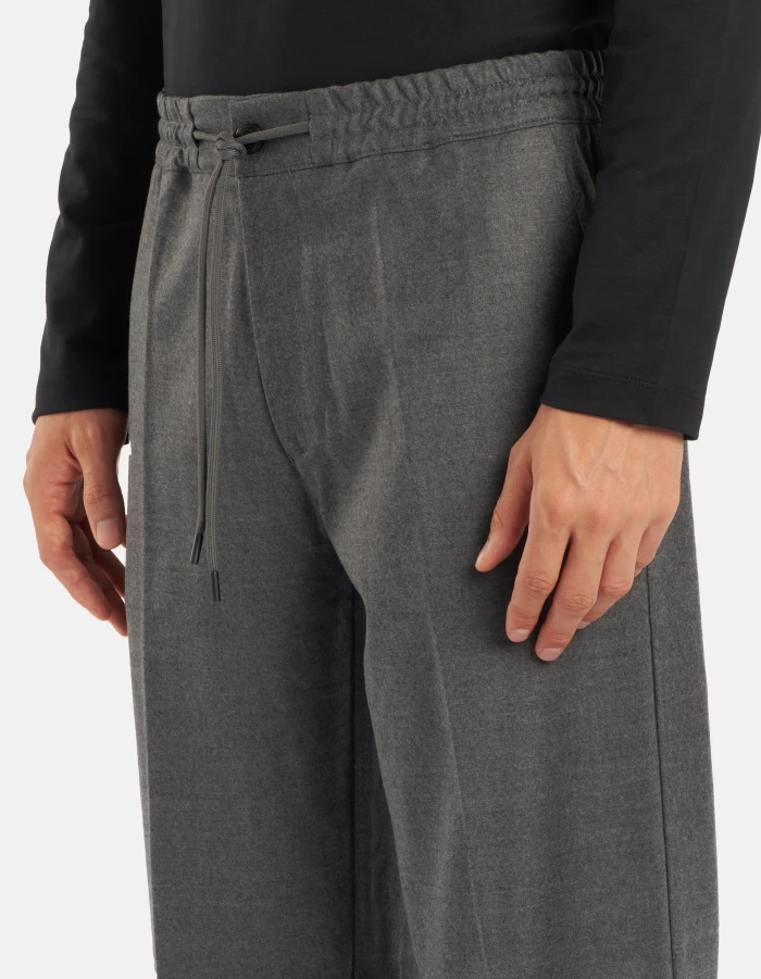 Pantaloni Noel jogger in flanella
