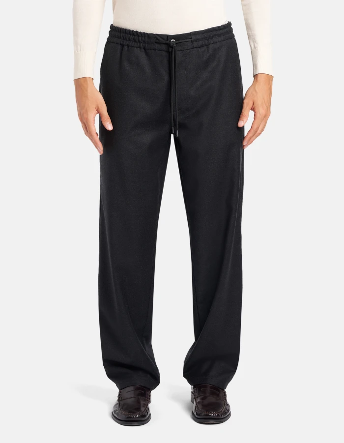 Pantaloni Noel jogger in flanella