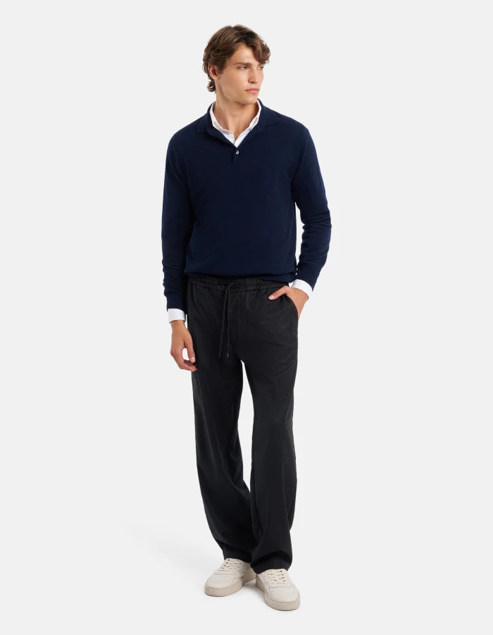 Pantaloni Noel jogger in flanella