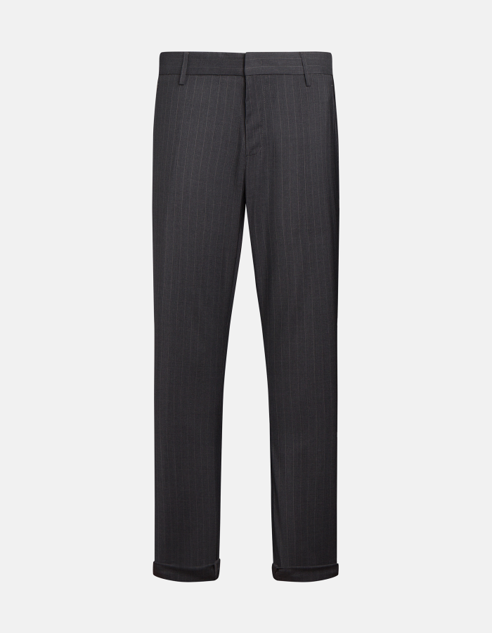 Gaubert relaxed regular-fit trousers in pinstripe wool