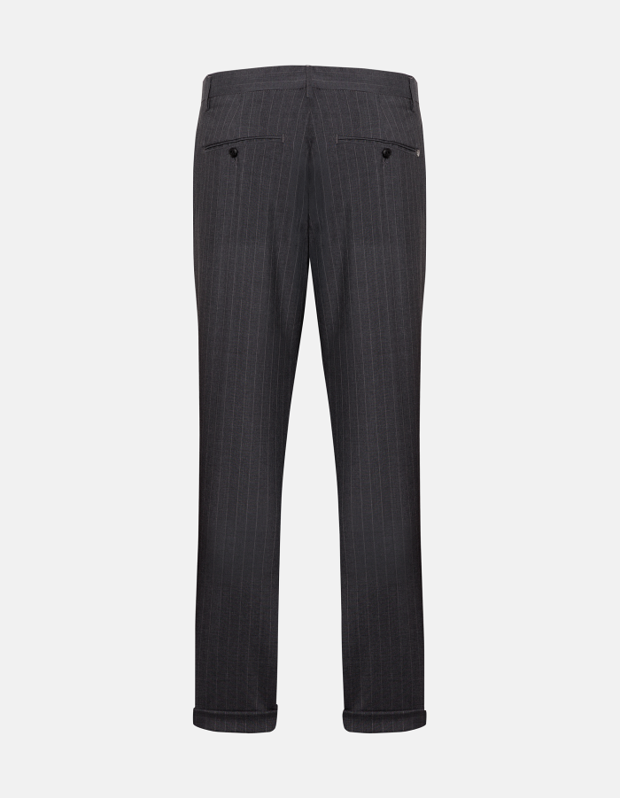 Gaubert relaxed regular-fit trousers in pinstripe wool