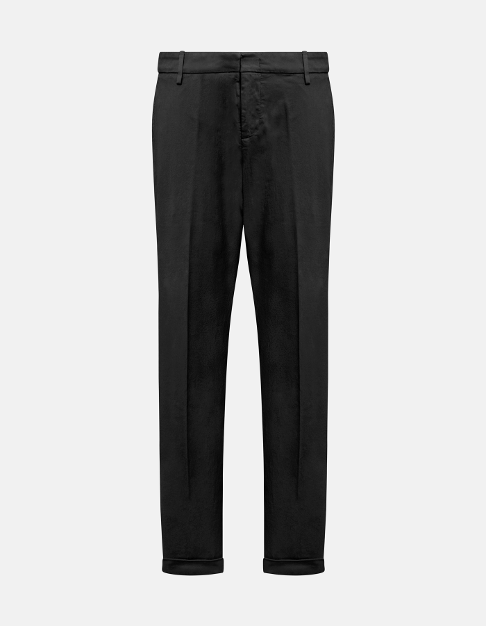 Hose Gaubert in lockerer normaler Passform aus warmem Gabardine