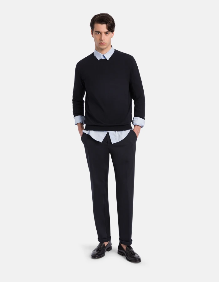 Gaubert relaxed regular-fit jersey trousers